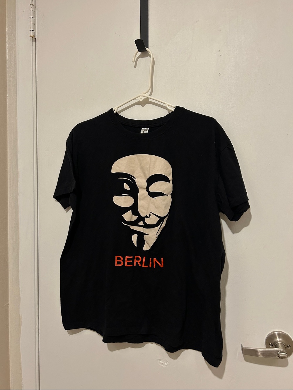 Anonymous Berlin black t-shirt